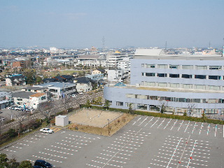 現業室から見る露場