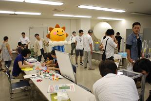 気象実験・展示コーナー