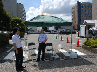 来場者誘導
